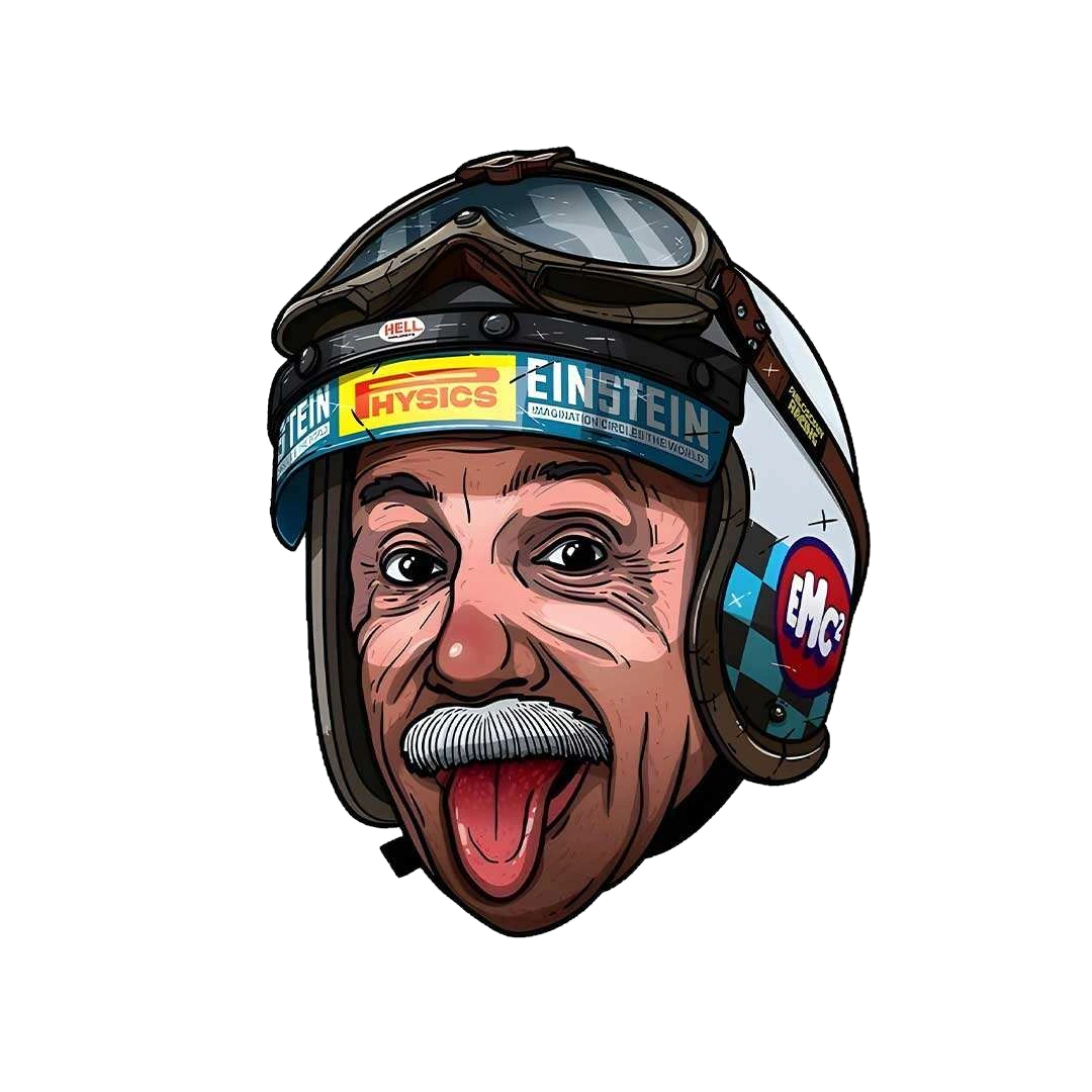 Albert Einstein Sticker